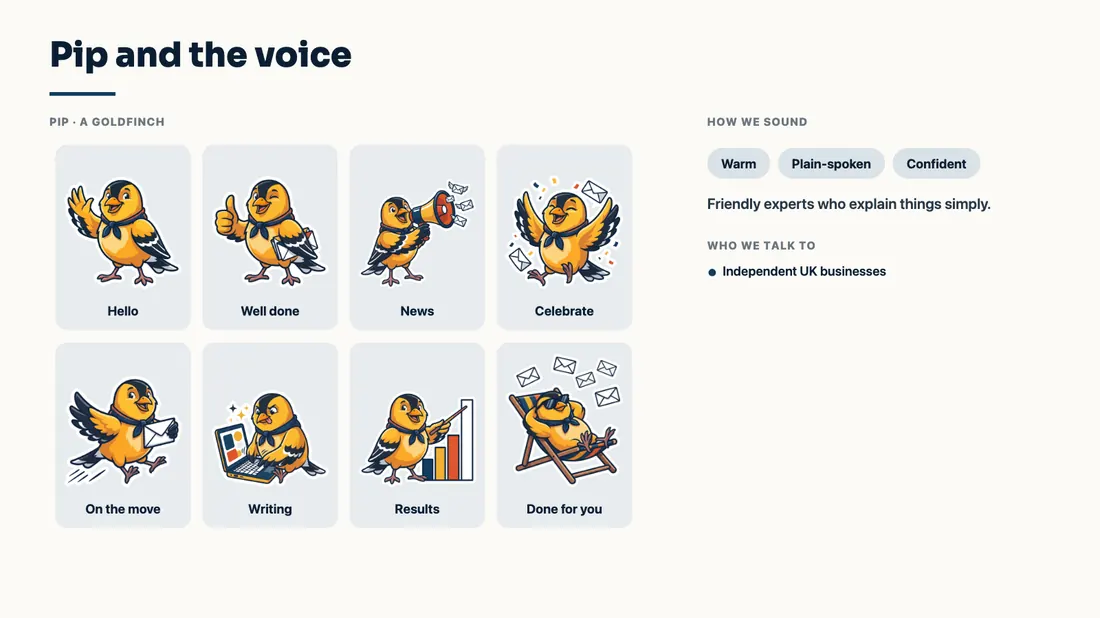 Pip and the voice