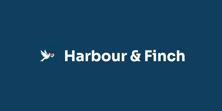 Logo on the brand colour