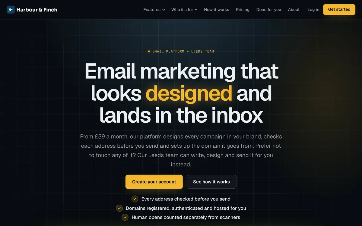 Technical: the home page in the Technical language